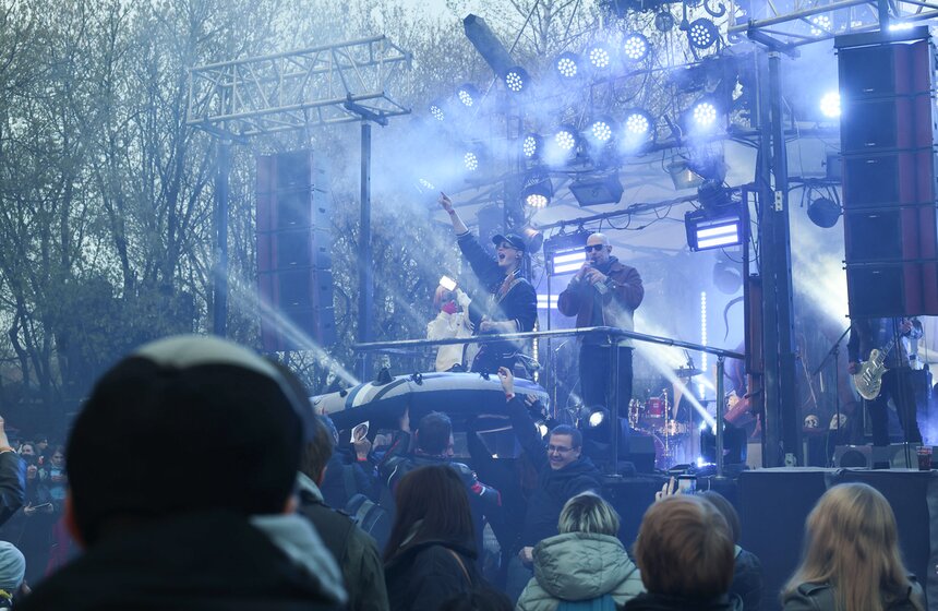 "Ночные волки" отметили открытие мотосезона в Байк-центре 24 фото