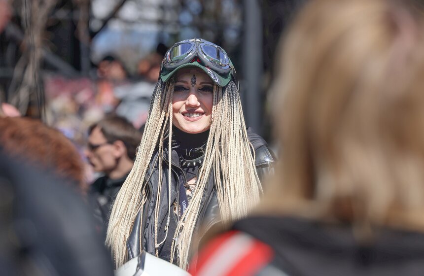 "Ночные волки" отметили открытие мотосезона в Байк-центре 20 фото