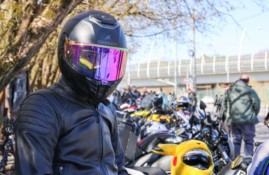 "Ночные волки" отметили открытие мотосезона в Байк-центре 13 фото