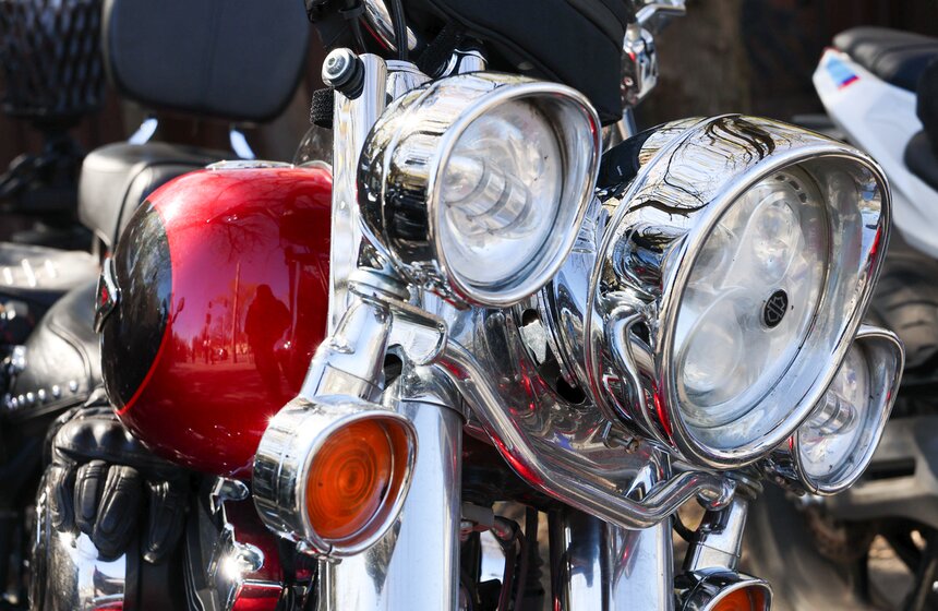 "Ночные волки" отметили открытие мотосезона в Байк-центре 12 фото