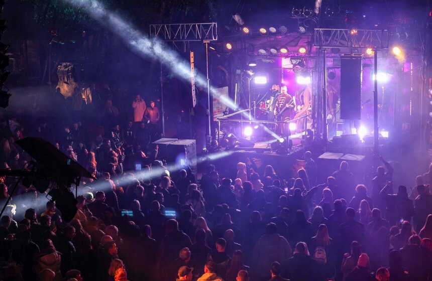 "Ночные волки" отметили открытие мотосезона в Байк-центре 28 фото