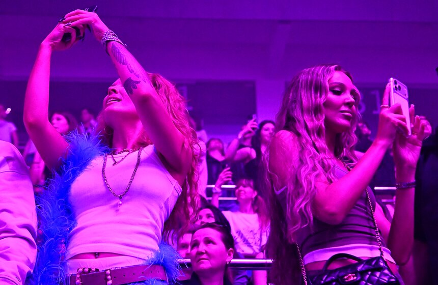 В Москве прошел концерт американского рэпера Flo Rida 12 фото