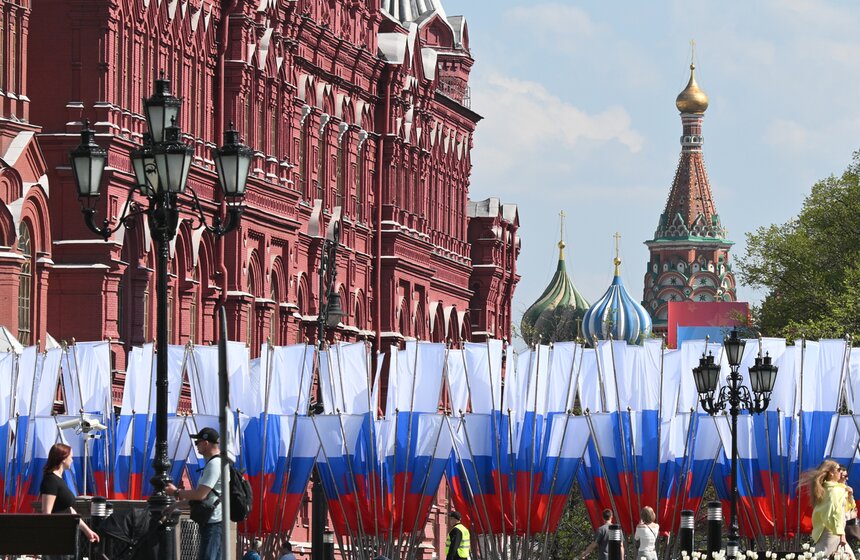 Москву украсили к 81-й годовщине Победы 24 фото