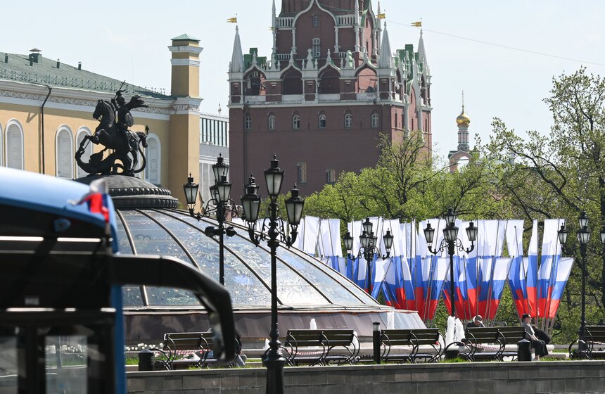 Москву украсили к 81-й годовщине Победы 15 фото