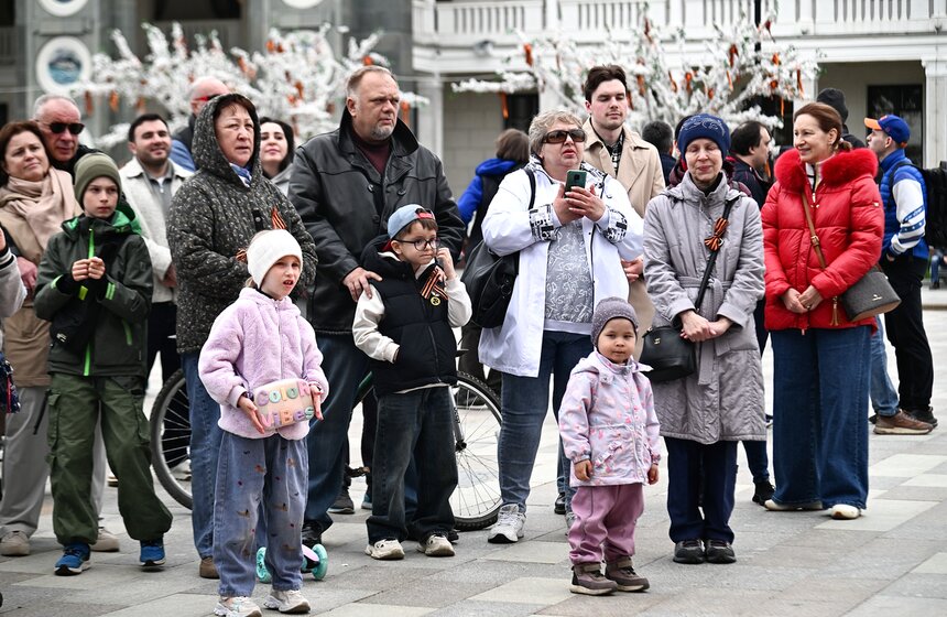 В Москве состоялась концерт-премия "Синий платочек" 10 фото