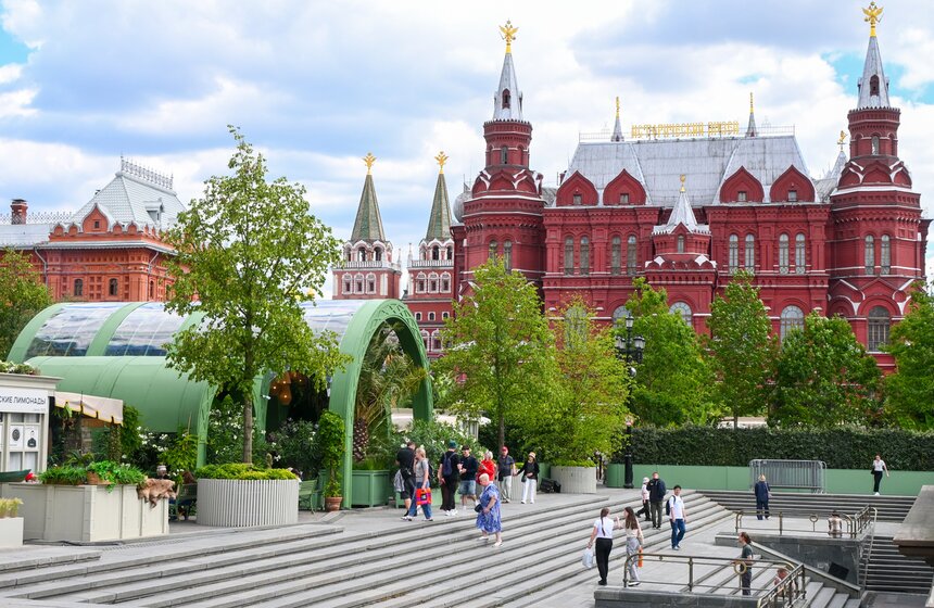 В центре Москвы открылись площадки фестиваля "Сады и цветы" 1 фото