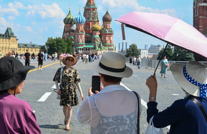 Жара в Москве достигла 31,5 градуса 2 июля 1 фото