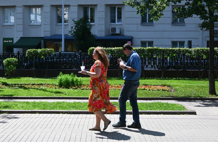 Жара в Москве достигла 31,5 градуса 2 июля 7 фото