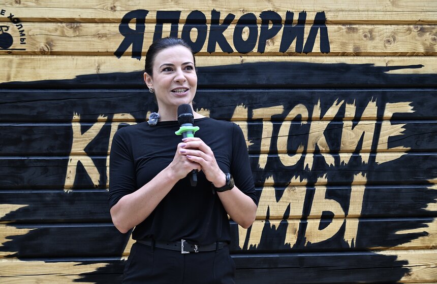 Новый байк-парк для катания на горных велосипедах открылся в парке "Крылатские холмы" 4 фото
