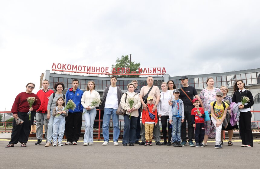 Аэроэкспресс и ЦППК устроили экскурсию для детей в честь Дня семьи, любви и верности 1 фото