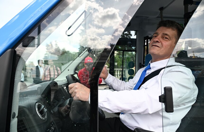 Пресс-мероприятие по демонстрации моделей новых автобусов провели в Москве 7 фото