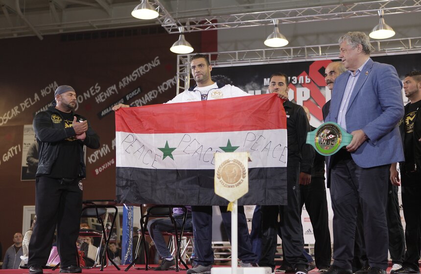 В "Лужниках" состоялось взвешивание перед боем Поветкин - Чарр 9 фото