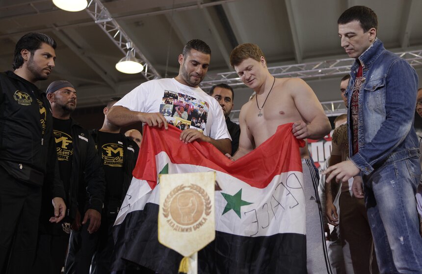 В "Лужниках" состоялось взвешивание перед боем Поветкин - Чарр 14 фото