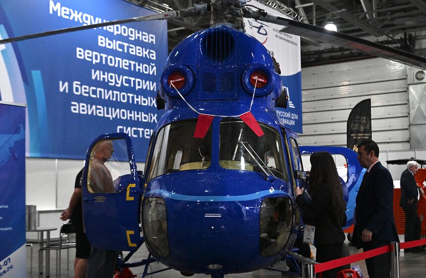 Авиационная выставка HeliRussia-2026 прошла в "Крокус Экспо" 20 фото