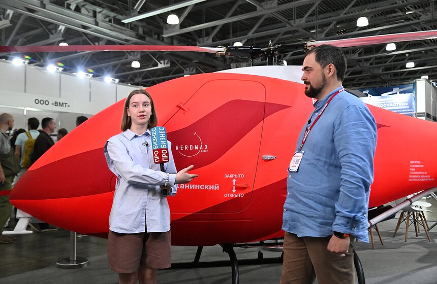 Авиационная выставка HeliRussia-2026 прошла в "Крокус Экспо" 16 фото