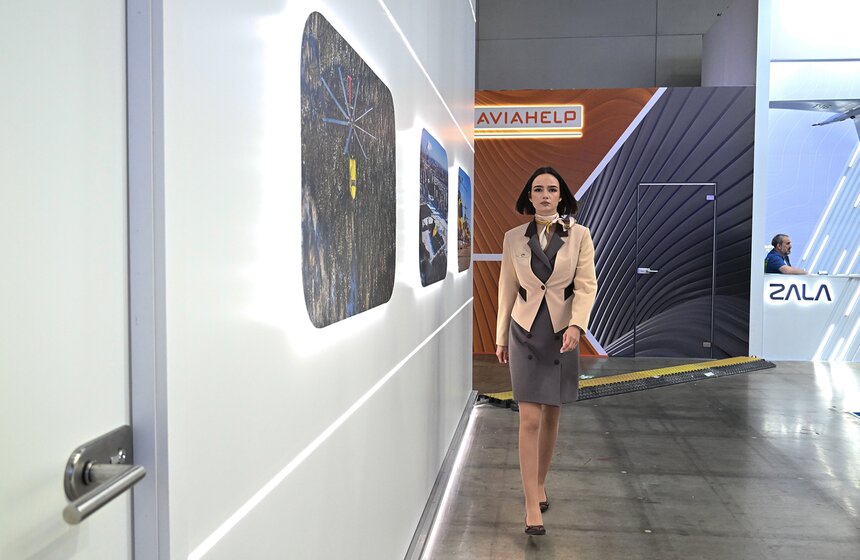 Авиационная выставка HeliRussia-2026 прошла в "Крокус Экспо" 11 фото
