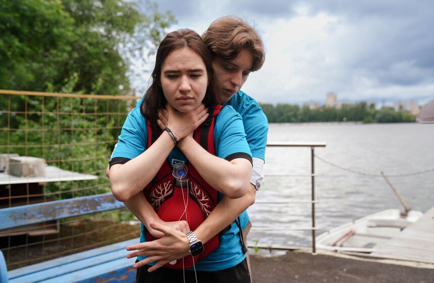 Сотрудники МЧС в Москве провели квесты для детей по правилам безопасности 24 фото