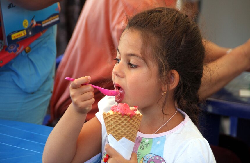 Праздник мороженого прошел в парке "Сокольники" 15 фото