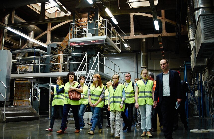 В Мосве провели экскурсию по типографии "Пушкинская площадь" 7 фото