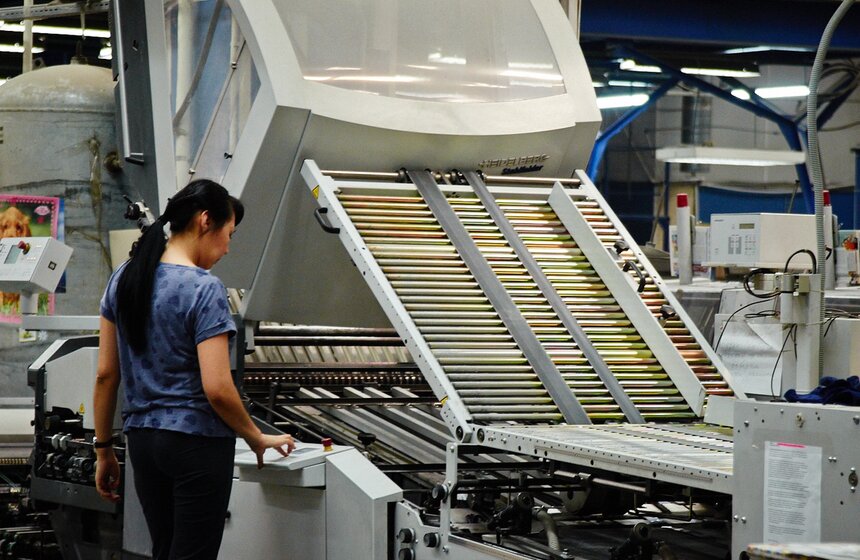 В Мосве провели экскурсию по типографии "Пушкинская площадь" 16 фото