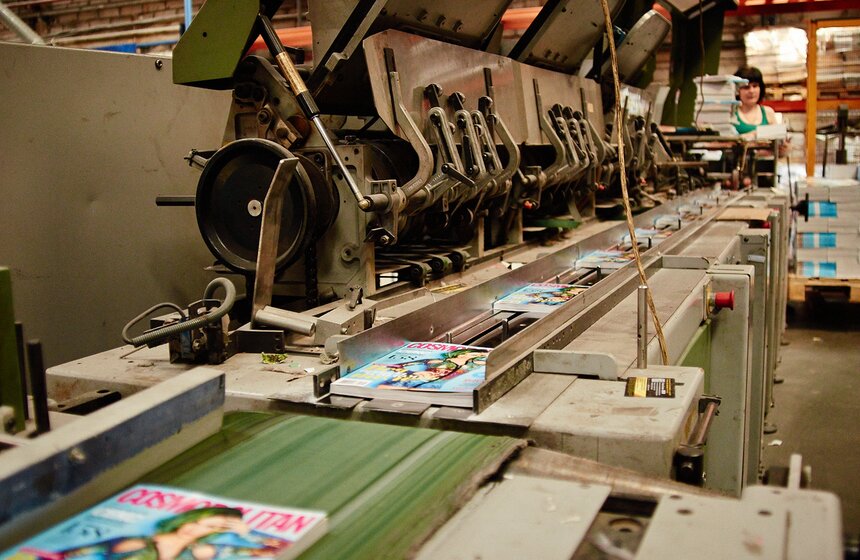 В Мосве провели экскурсию по типографии "Пушкинская площадь" 2 фото