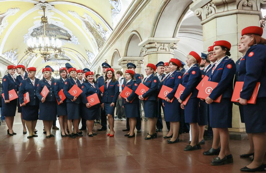 Московское метро отметило 91-й день рождения парадом поездов и выставкой вагонов 3 фото