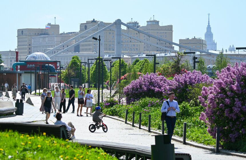 Новый температурный рекорд для 19 мая установлен в Москве 22 фото