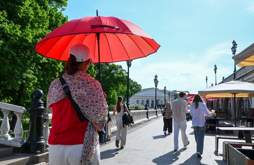 Новый температурный рекорд для 19 мая установлен в Москве 25 фото