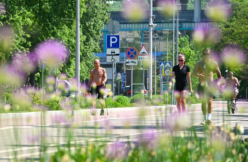Новый температурный рекорд для 19 мая установлен в Москве 10 фото