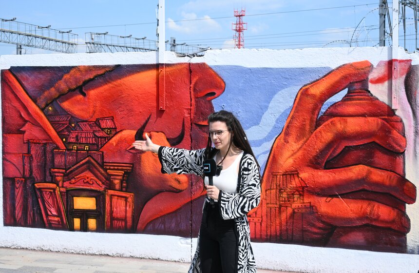 Проект НЕТСТЕН представил выставку в честь 20-летия фестиваля "Граффити Винзавод" 13 фото