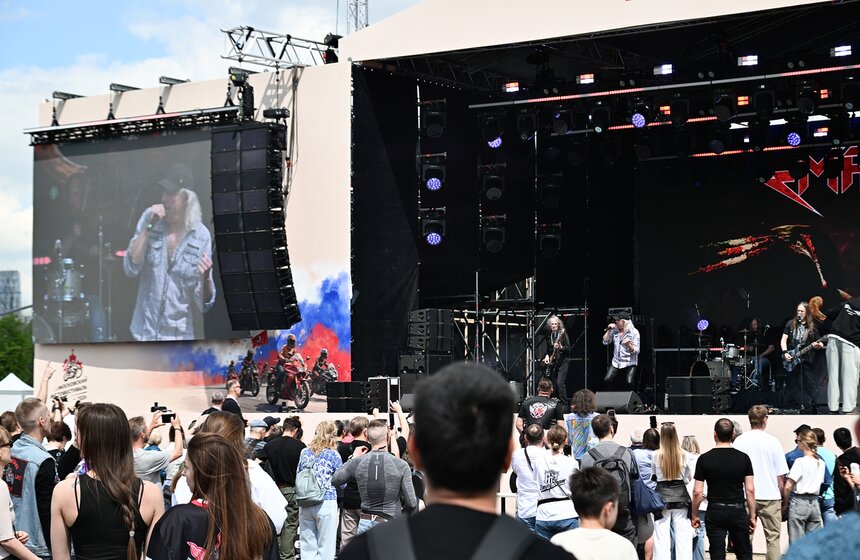 На Воробьевых горах прошел 14-й Московский мотофестиваль 12 фото