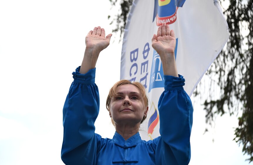 Онлайн-гид "Спортком" запустили на ВДНХ 11 фото