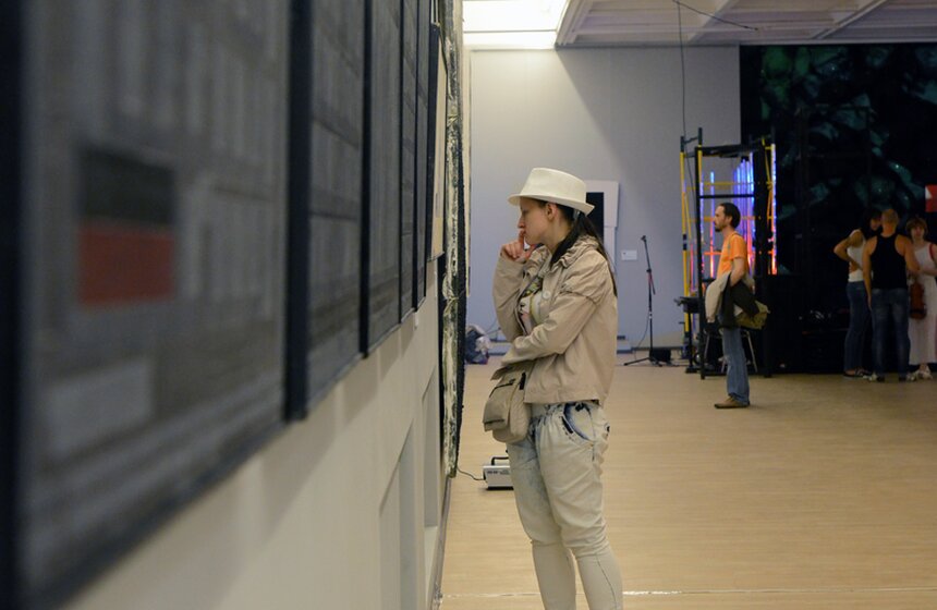 В ЦДА открылась выставка "Космос Малевича" 7 фото