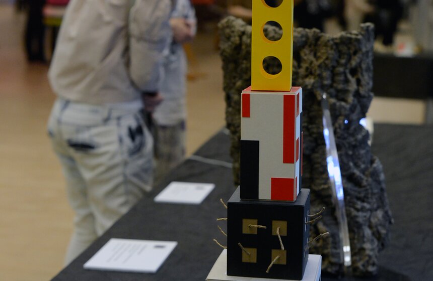 В ЦДА открылась выставка "Космос Малевича" 14 фото