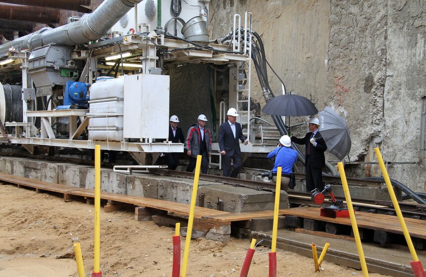 Началось строительство тоннелей Кожуховской линии метро 8 фото