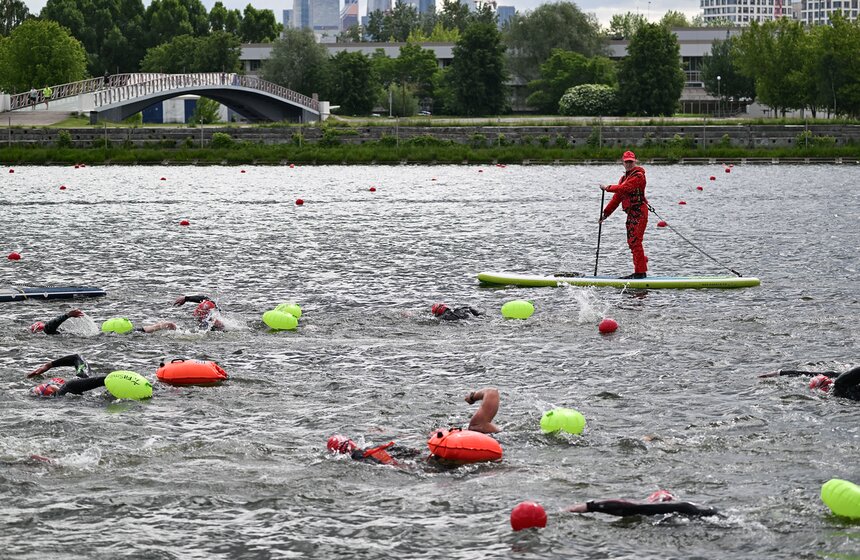 Кубок Чемпионов Swimcup прошел на Гребном канале "Москва" 16 фото