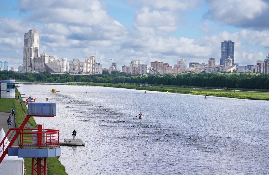 Большой московский триатлон состоялся в Крылатском 10 фото