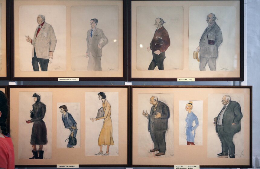 В Москве открылась выставка "Борис Ливанов - художник" 12 фото