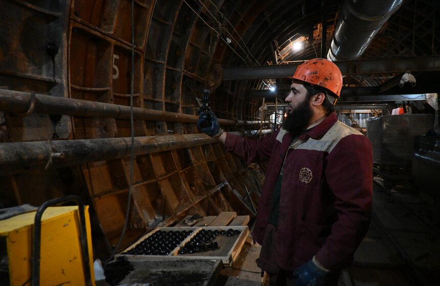 Создание наклонного хода началось на новой станции столичного метро "Достоевская" 28 фото