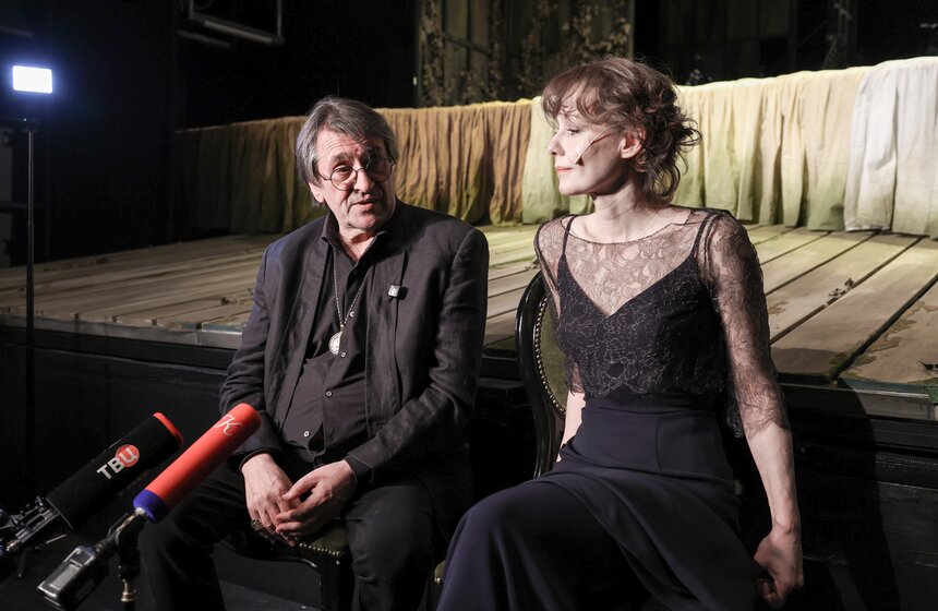 Премьера спектакля "О любви" состоялась в Мастерской Петра Фоменко 31 фото