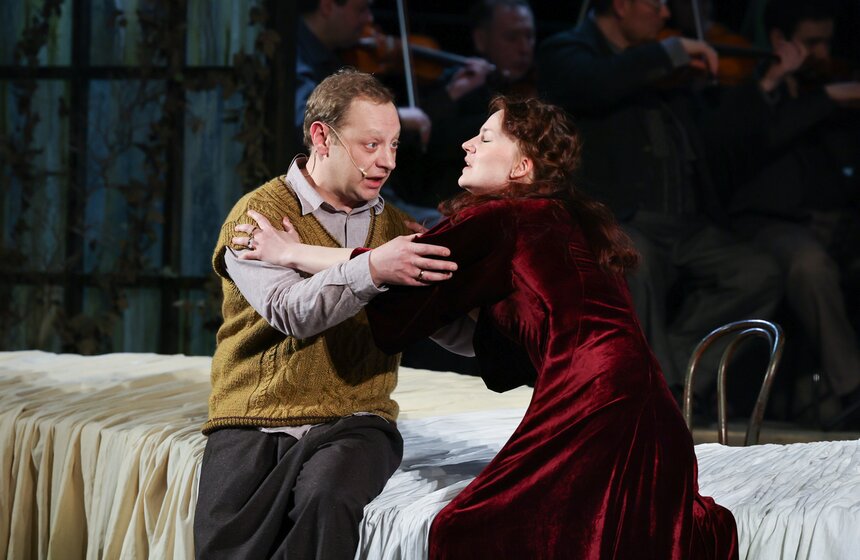 Премьера спектакля "О любви" состоялась в Мастерской Петра Фоменко 15 фото