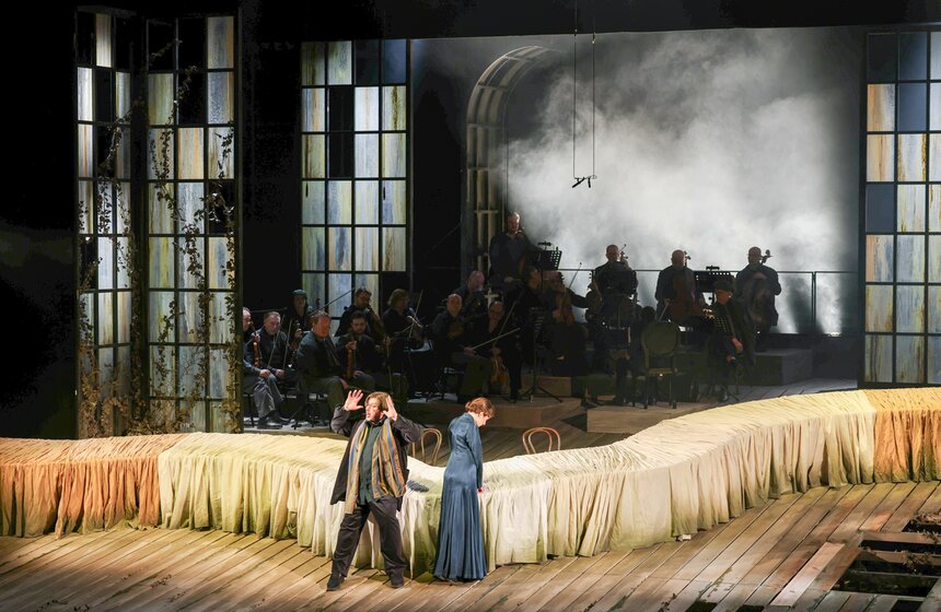 Премьера спектакля "О любви" состоялась в Мастерской Петра Фоменко 16 фото