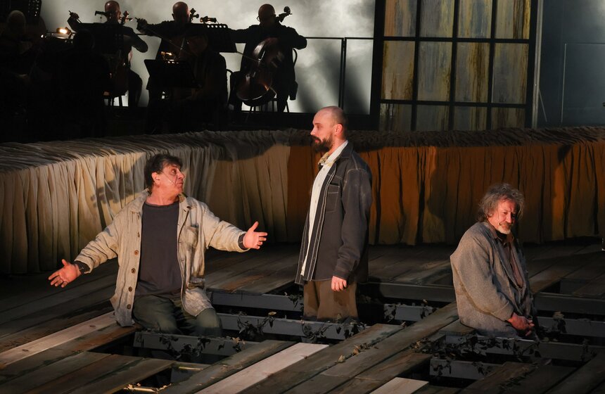 Премьера спектакля "О любви" состоялась в Мастерской Петра Фоменко 11 фото