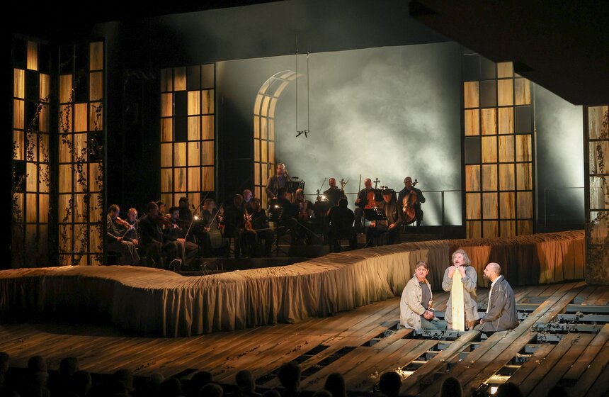 Премьера спектакля "О любви" состоялась в Мастерской Петра Фоменко 7 фото