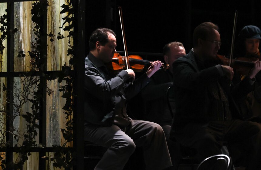 Премьера спектакля "О любви" состоялась в Мастерской Петра Фоменко 13 фото