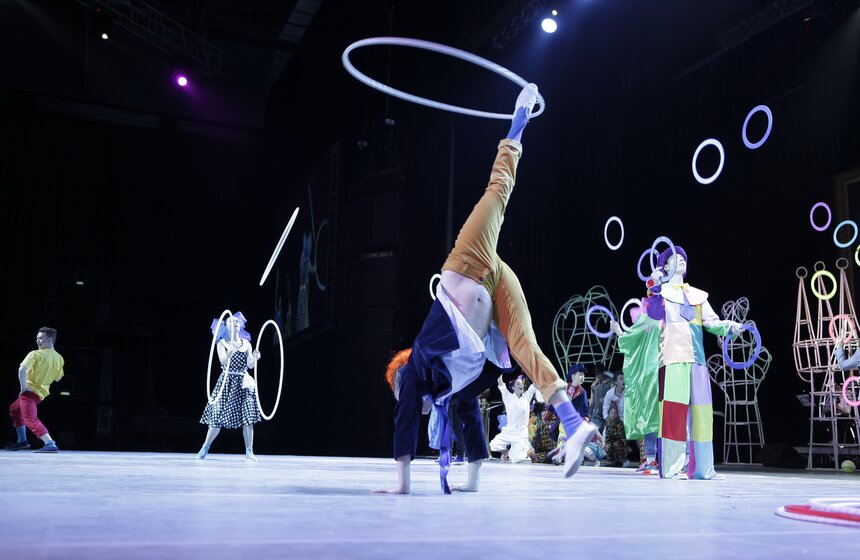 В "Лужниках" прошел фестиваль "Надежда" для детей-инвалидов 20 фото