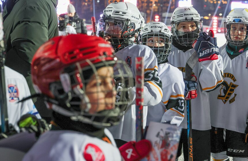 Гала-матч со звездами прошел в "Лужниках" в рамках Московской недели хоккея 5 фото