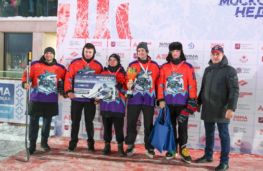Гала-матч со звездами прошел в "Лужниках" в рамках Московской недели хоккея 21 фото