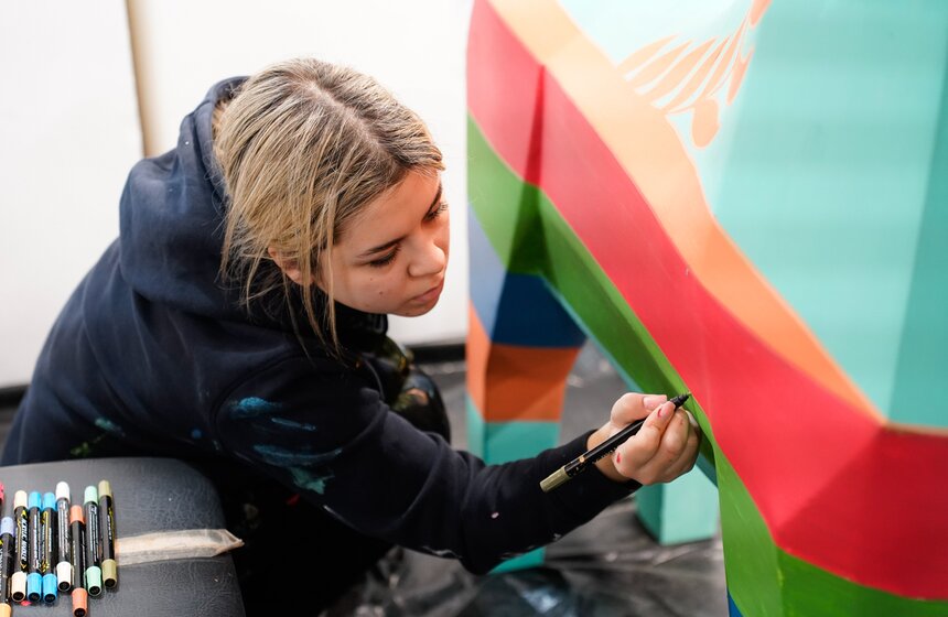 Арт-объекты для фестиваля "Масленица" начали готовить на Тверской площади 26 фото