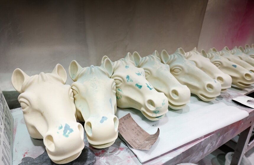 Арт-объекты для фестиваля "Масленица" начали готовить на Тверской площади 7 фото